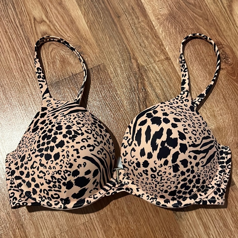 Victoria’s Secret Swim, Push-up Top, Cheetah